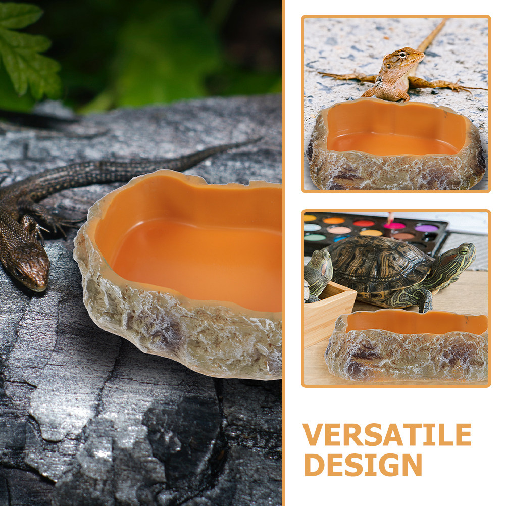 2 Buah Mangkuk Makanan dan Air - Water Dish Reptile ulasan dan harga